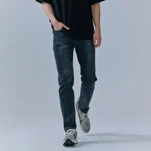 [하프클럽/체이스컬트]남성 D톤 히든밴딩 테이퍼드 데님 팬츠-CERK2313B04