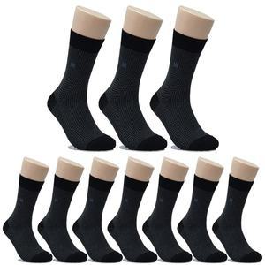 [미치코런던] 고급면 후다구찌 남자정장양말 장목 10켤레 MK-101 신사정장양말 구두양말