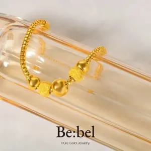 순금팔찌 11.25g 24k 볼 체인 진주볼 비벨 세돈 3돈