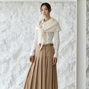 [런칭가 69000원]J BY 실크 코튼 저지셔츠