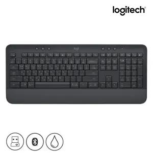 로지텍 코리아 정품 시그니처 K650 무선 블루투스 키보드 블랙 색상 풀배열 한글자판