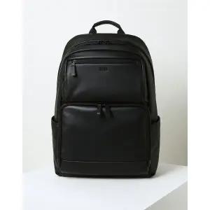 닥스 남성 백팩 DBBA3E696BK 블랙 로고장식 가죽 그 남자의 멋스러움