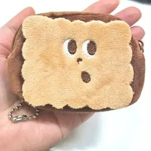귀여운 쿠키 미니파우치 동전지갑 키링 키홀더-WFHBB7U
