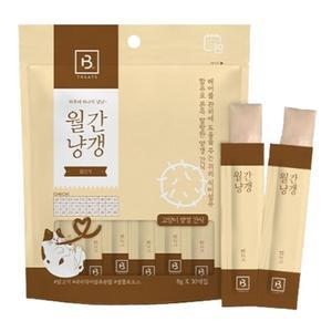 고품질 고양이 짜먹는 양갱 간식 닭고기 30개입 1P 파우치 반려묘짜먹는간식 고양이수분보충 (WFHRDRL)