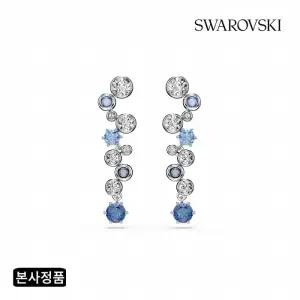 [/본사정품] Constella 블루 로듐 드롭 귀걸이 5732775