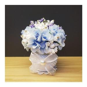 납골당꾸미기 미니 조화 화분 봉안당장식 미니어쳐 꽃다발 성묘꽃 추모