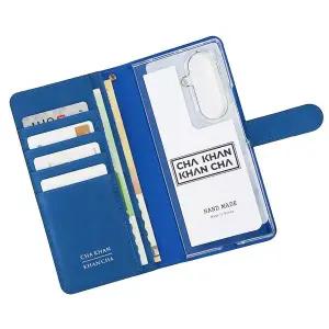 갤럭시 Z 폴드7 천연 가죽 지갑형 케이스 힌지보호 카드 수납