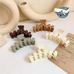 모던컬러 스퀘어 헤어 집게핀 다양한 컬러