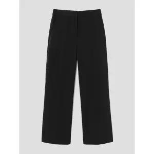 [에잇세컨즈] 기모 안감 스트레이트 슬랙스  블랙 (325X21LY15)