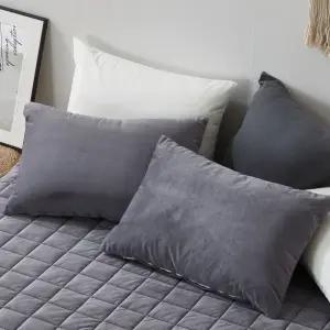 글로리 극세사 베개커버 겨울 부드러운 D