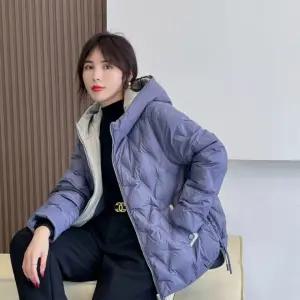 프리미엄 화이트 오리털 여성 패딩점퍼 겨울 후드 모자 자켓 여성경량패딩