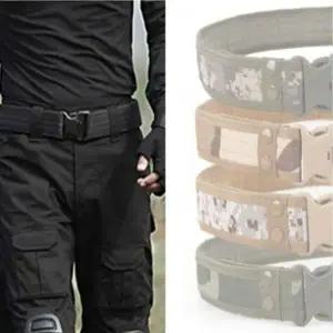 야외 육군 띠 전투 아미벨트 허리띠 전술 스타일 사냥