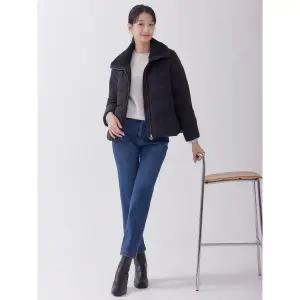 [지센]여성 기모 일자 데님팬츠 LCDPOA21 BL_P410376038