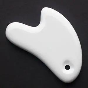 [골드스마일]도자기 괄사 마사지 폭29 얼굴 마사지도구 세라믹 경락마사지