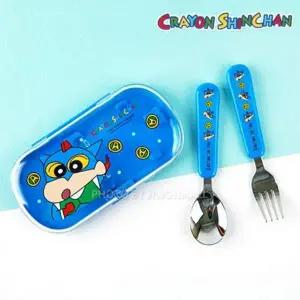 짱구포크케이스세트 어린이 스푼포크셋 덜덜이