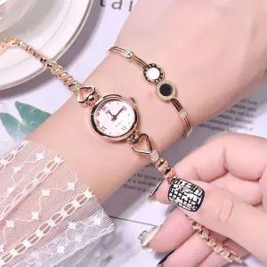 [골드스마일]여성 손목 시계 골드 여자 메탈 시계 간편 시계 여자시계