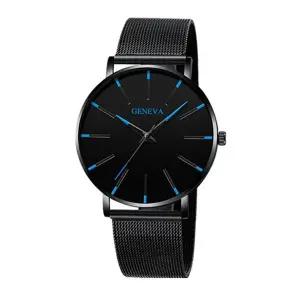 [콩심팥심]메탈 전자 아날로그 비즈니스 남자 학생 손목 시계