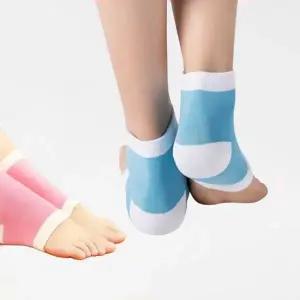 고품질 양말풋패드1쌍 발뒷끔치보호대 발미인 (핑.블) (WFJKTIU)