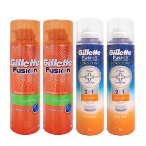 질레트 퓨전 하이드라 젤 액티브 스포츠 폼