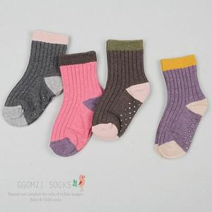 [보리보리/꼼지]C갑종핫초코(4족)유아양말/유아동/양말세트/아기양말/신생아양말/남아양말/여아양말