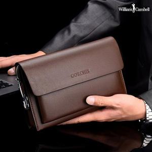 (WilliamCambell) 윌리엄캠벨  남성 클러치백 손가방 남자클러치백 맨스백 일수가방 파우치 GO517