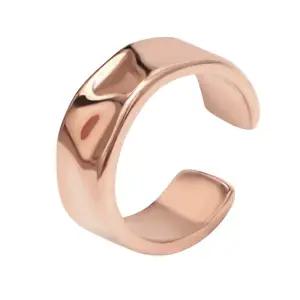 14K GP 로즈골드 이어커프 모리 볼드 기본 패션 귀찌 귀걸이