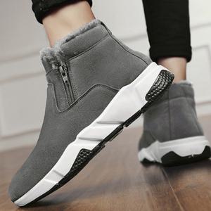 [다잇템]남자 패션 데일리 겨울 보온 털안감 스니커즈