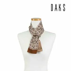 [닥스스카프] FKU027_남녀공용 양면 타이 실크 스카프