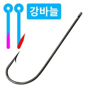 갈치 바늘 강바늘 100개 갈치 목줄 자작 채비 MHGH