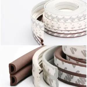 2중겹 쓰리엠(3M) 강력접착식 외풍차단고무패킹 창문 현관문바람막이 틈새 도어패킹 문풍지