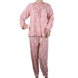 필굿 여성 극세사 피치기모 수면잠옷세트 눈웃음 여자 겨울 커플룩 패밀리룩 홈웨어 실내복 파자마