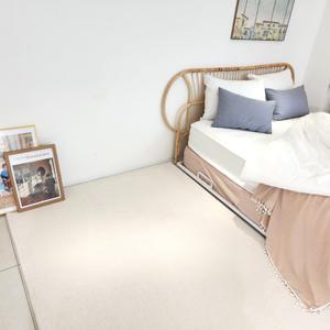 [리빙플래너] 멜랑 소프트 러그 사계절 워셔블 거실러그 카페트 5colors (4size)