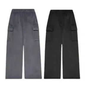 [행텐][모다부평]공용 코듀로이 퍼 본딩 카고 팬츠10490-038-824-12_BP