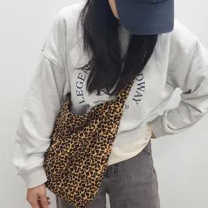 [지아네세탁소] 예쁜호피에코 숄더백 에코백 여성가방