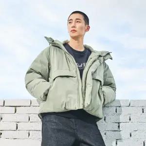 [클라이드앤]클라이드앤 유니 후드 사선포켓 숏다운FNDDU412U_SC