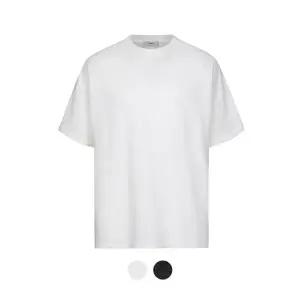 [앤드지][앤드지] 돌먼 슬리브 크루넥 반팔티_BZD2TR1104