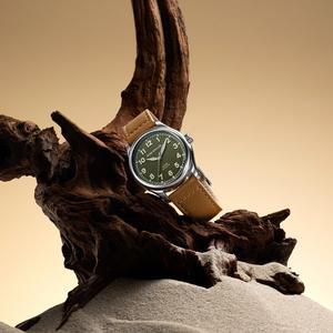 [로만손]악티우스 시티보이 오토매틱 39.5 올리브그린 다이얼시계 RWALRM5BS015WHOL0