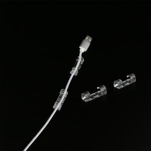 케이블클립 전선정리 20P 클립 투명 케이블 (WFGTGFU)