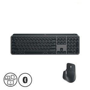 장패드+사은품증정 로지텍 한글각인 무선키보드+마우스 MX Keys S + MX MASTER 3S 그래파이트