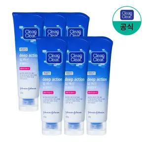[클린앤클리어/공식] 딥 액션 폼클렌저 120g x6 외 BEST 모음전(클렌징폼,토너,필름 외)