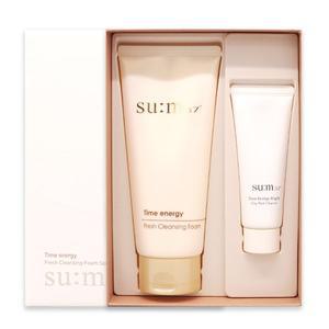 [숨37 ]숨37도 타임 에너지 프레쉬 클렌징 폼 기획세트