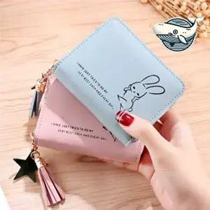 여학생 지퍼 미니 지갑 수납용품 다용도-WFHIWCB