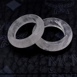 천연석 백수정 가락지 원석반지