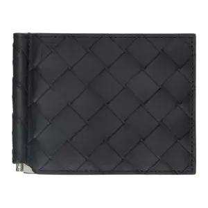 [명품] 인트레치아토 머니클립 반지갑 블랙 749404 VCPQ4 8803