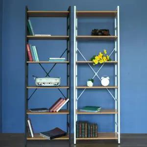 아트박스/올리오 다용도 6단 DIY 철제 책장 1개