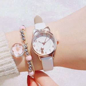 고품질 우정 시계 커플 손목시계 학생 시계 아날로그손목시계 심플한손목시계 여자선물 (WFHXW3U)