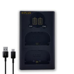 ALLDA 캐논 EOS M100 호환용 충전량표시 듀얼 충전기 LP-E12