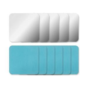 코멧 후면부착 자석 접착식 스틸 사각 철판 24mm 스틸 10개 one option