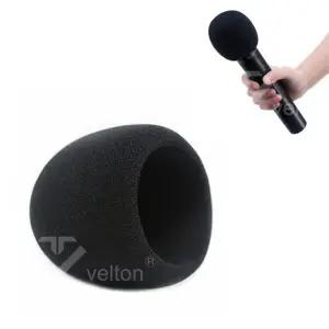 핸드 마이크솜 스펀지 노래방 유선 마이크 커버/강의/프리미엄/키즈/놀이/유치원/차량용/어린이/유튜브