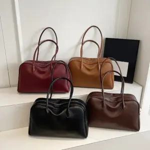 이쁘다 포튼 지퍼 빅 스퀘어 토트백